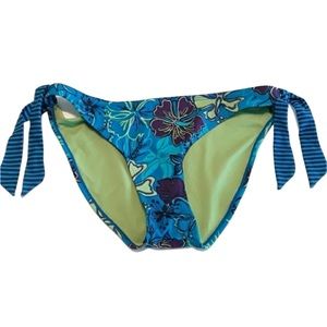 Arizona Jean Co Floral Bikini Bottom EUC sz M